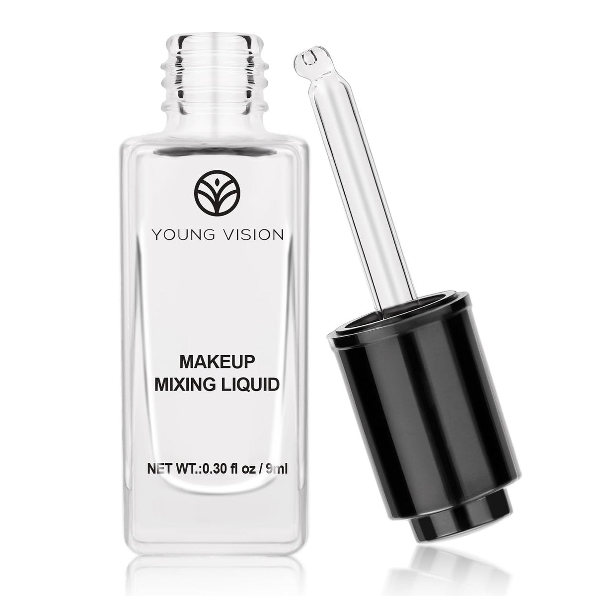 YOUNG VISION Makeup Mixing Liquid - Waterproof Eyeshadow & Foundation Mixing Medium, Eyeliner Sealer & Pigment Enhancer (0.3 fl oz, Transparent) - görsel 1