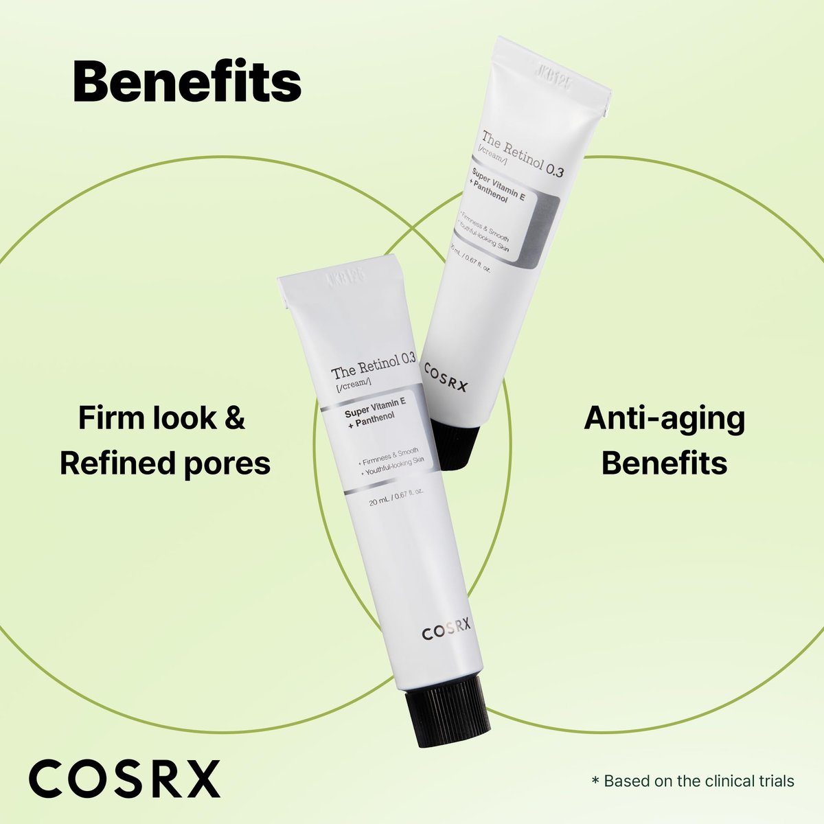 COSRX Retinol 0.3% Cream - Anti-Aging Eye & Neck Cream for Firm Skin, Reduces Wrinkles & Fine Lines - Gentle Daily Korean Skincare, 0.67 oz - görsel 5