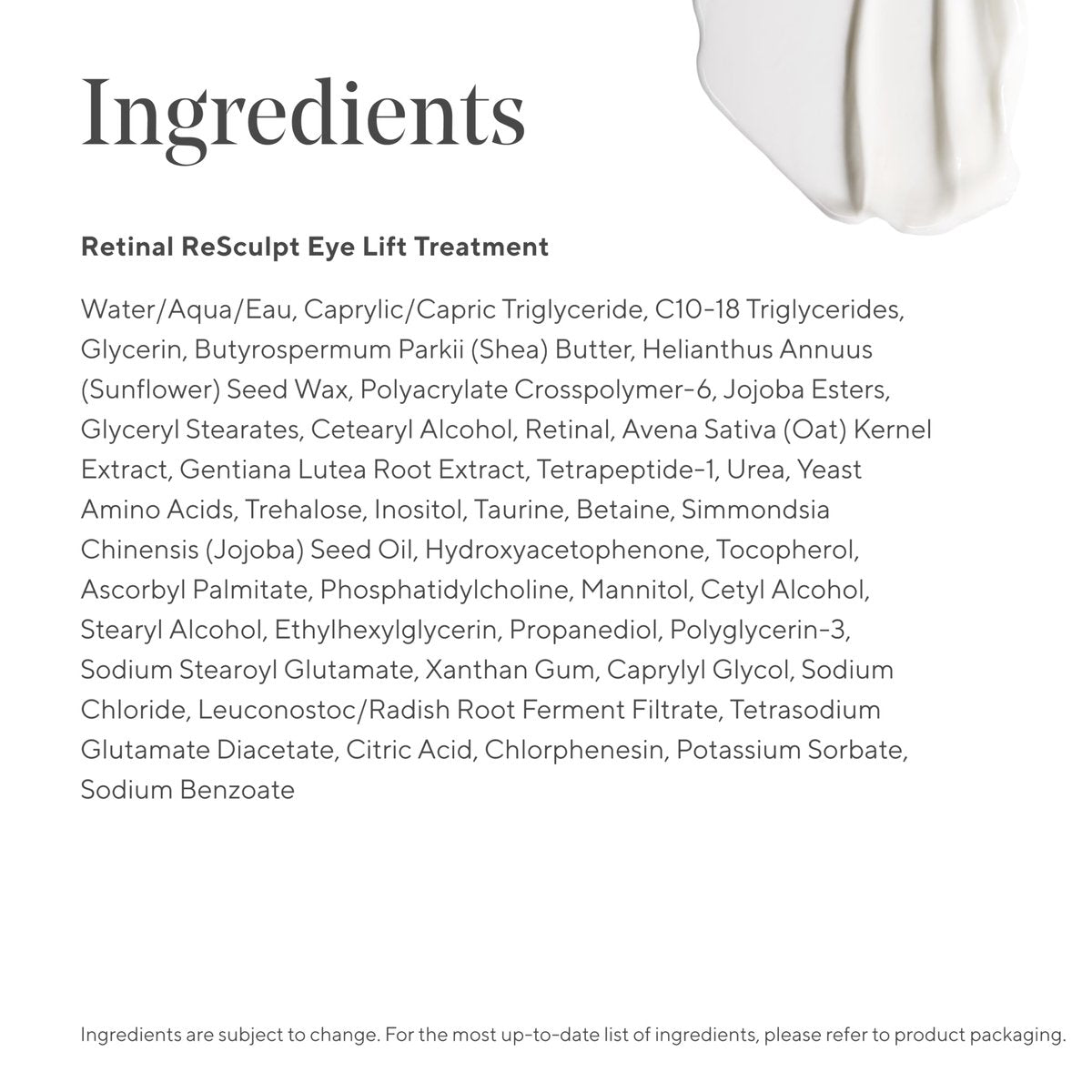 Murad Retinal ReSculpt Eye Lift Treatment - Age-Defying Eye Cream with Encapsulated Retinal, Gentian Root & Oat-Firming Film for Youthful Eyes - Tightens Droopy Lids & Under-Eye Bags - 0.5 Fl Oz Avelisse