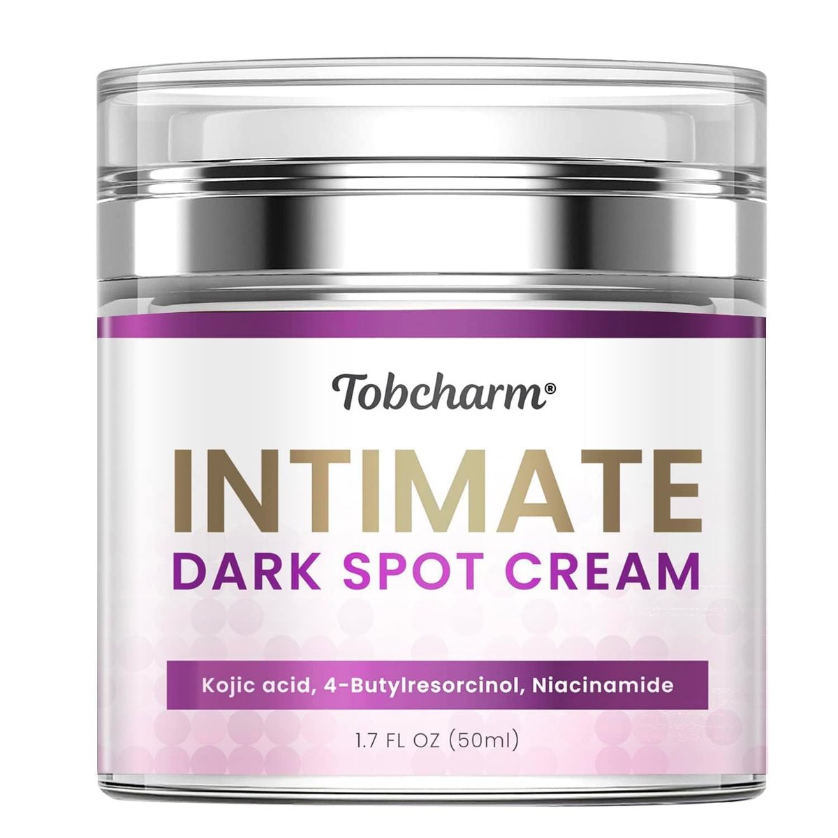Tobcharm Skin Bleaching Cream for Intimate Areas - Whitening & Lightening Cream for Inner Thigh, Bikini Line, Underarms, and Sensitive Areas (168g) - görsel 2