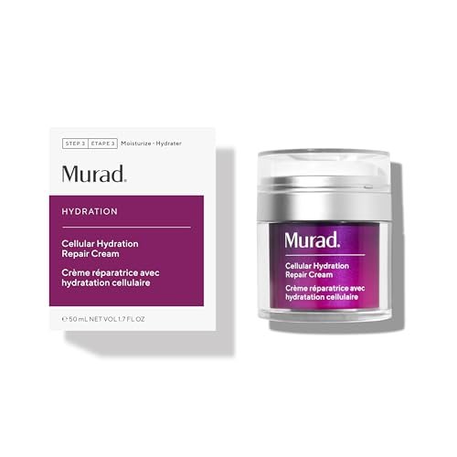 Murad Cellular Hydration Barrier Repair Cream – Restorative Face Moisturizer with Bilberry, Omega Fatty Acids & Allantoin for Dry, Flaky Skin – 1.7 Fl Oz Avelisse