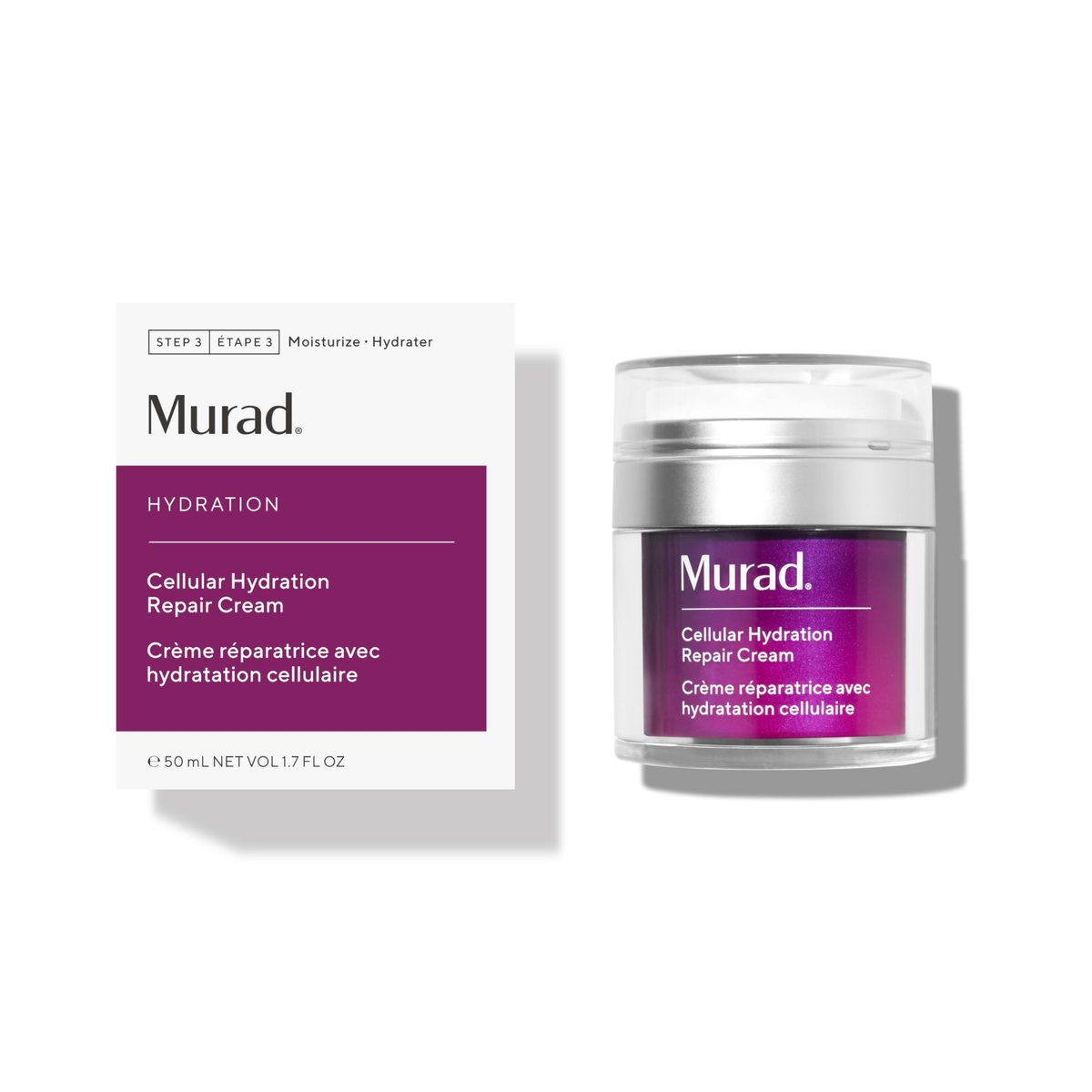 Murad Cellular Hydration Barrier Repair Cream – Restorative Face Moisturizer with Bilberry, Omega Fatty Acids & Allantoin for Dry, Flaky Skin – 1.7 Fl Oz Avelisse