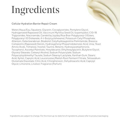Murad Cellular Hydration Barrier Repair Cream – Restorative Face Moisturizer with Bilberry, Omega Fatty Acids & Allantoin for Dry, Flaky Skin – 1.7 Fl Oz Avelisse
