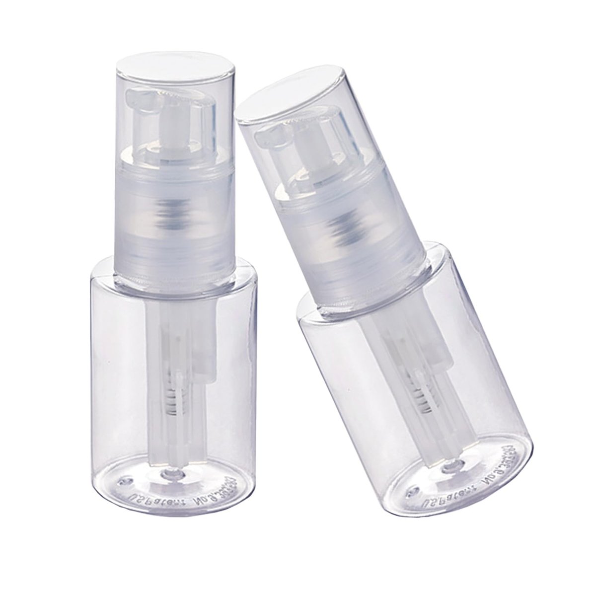 HSOMiD 2-Pack Empty Powder Spray Bottle - Barber Powder, Talc, Hair Fibers Applicator for Salon, Cleaning, Plants, Misting & Skin Care (120ml) Avelisse