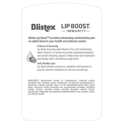 Blistex Lip Boost Immunity Intensive Hydration Vitamin C Moisturizer (Pack of 2)