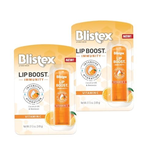 Blistex Lip Boost Immunity Intensive Hydration Vitamin C Moisturizer (Pack of 2) - görsel 2