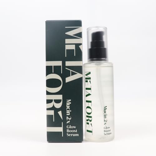 METAFORET Vegan Mucin 2x Boost Serum – Hydrating Face Moisturizer for Dry, Sensitive, Acne Prone Skin, Anti Aging, 3.38 oz - görsel 12