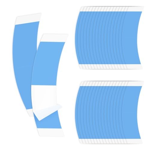 Tenalleys 36-Pack Blue Wig Tapes for Lace Wigs – Double Sided Waterproof Invisible Adhesive Tape Strips for Toupee & Lace Front Wig - görsel 2