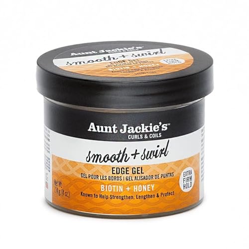 Aunt Jackie's Award-Winning Braid + Twist Collection Smooth + Swirl Edge Gel with Extra Firm Hold, 4oz - görsel 2