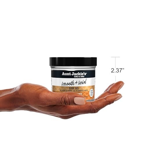 Aunt Jackie's Award-Winning Braid + Twist Collection Smooth + Swirl Edge Gel with Extra Firm Hold, 4oz - görsel 12