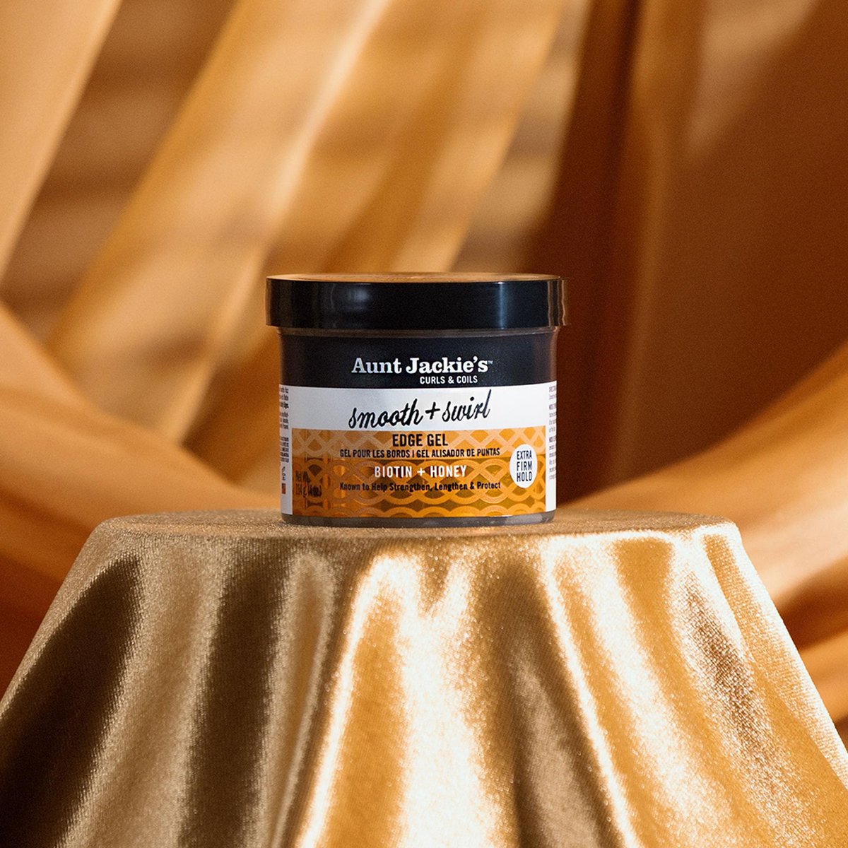 Aunt Jackie's Award-Winning Braid + Twist Collection Smooth + Swirl Edge Gel with Extra Firm Hold, 4oz - görsel 9