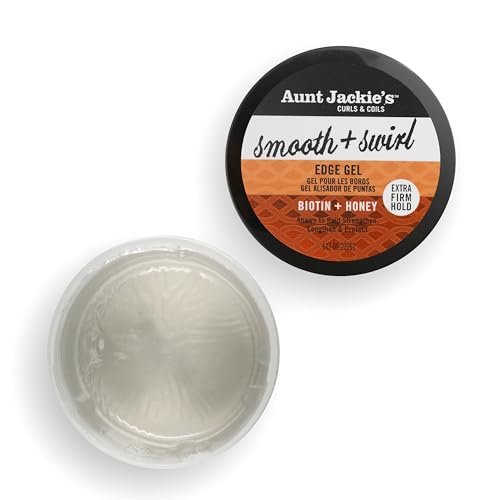 Aunt Jackie's Award-Winning Braid + Twist Collection Smooth + Swirl Edge Gel with Extra Firm Hold, 4oz - görsel 8