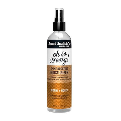 Aunt Jackie's Oh So Strong Shine Boosting Moisturizer for Braids & Twists - 12 fl oz
