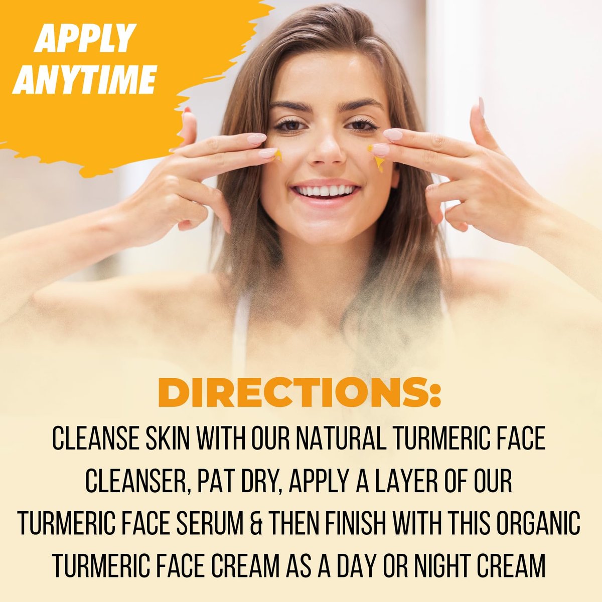 Healov Turmeric Cream for Skin Brightening - All Natural Face & Body Turmeric Lotion, Fights Acne, Evens Tone, Reduces Dark Spots & Sun Damage (Large 3.3 oz) - görsel 11