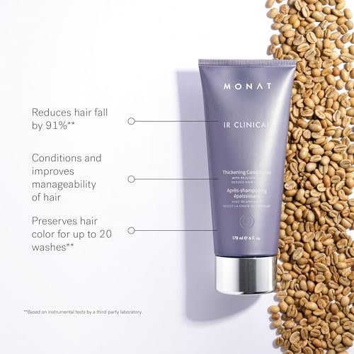 MONAT IR Clinical Thickening Conditioner – Vegan Conditioner for Thinning Hair with Rosemary & Mint – Repairs and Boosts Volume for Thicker, Fuller-Looking Hair Avelisse