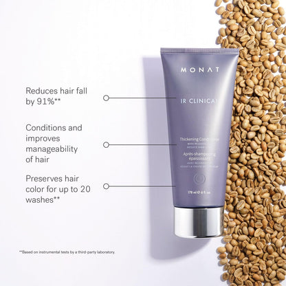 MONAT IR Clinical Thickening Conditioner – Vegan Conditioner for Thinning Hair with Rosemary & Mint – Repairs and Boosts Volume for Thicker, Fuller-Looking Hair Avelisse