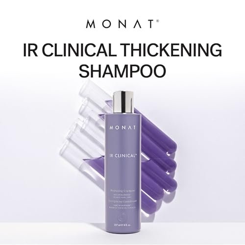 MONAT IR Clinical Thickening Shampoo – Volumizing Shampoo for Dense, Thick Strands – With Rosemary, Mint & Pea Extract Avelisse