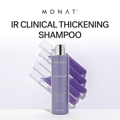 MONAT IR Clinical Thickening Shampoo – Volumizing Shampoo for Dense, Thick Strands – With Rosemary, Mint & Pea Extract Avelisse