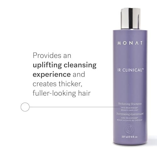 MONAT IR Clinical Thickening Shampoo – Volumizing Shampoo for Dense, Thick Strands – With Rosemary, Mint & Pea Extract Avelisse