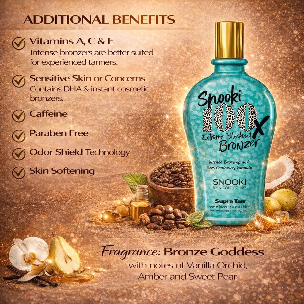 Snooki 100x Extreme Blackout Bronzer 12oz by Supre Avelisse