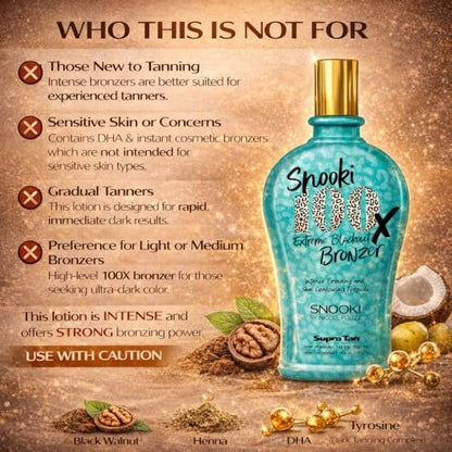 Snooki 100x Extreme Blackout Bronzer 12oz by Supre Avelisse