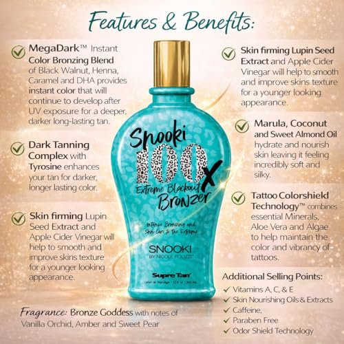 Snooki 100x Extreme Blackout Bronzer 12oz by Supre Avelisse