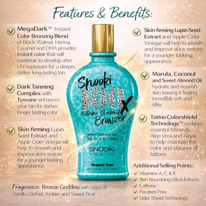 Snooki 100x Extreme Blackout Bronzer 12oz by Supre Avelisse