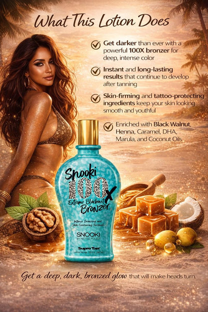 Snooki 100x Extreme Blackout Bronzer 12oz by Supre Avelisse