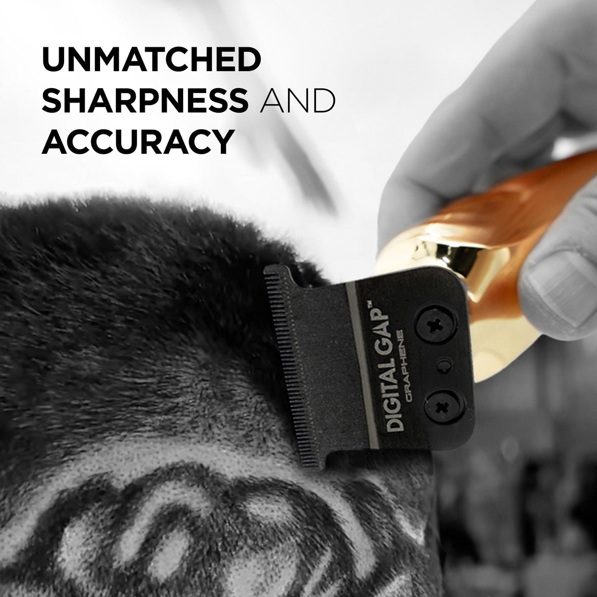 COCCO Digital Gap Ambassador Graphene Trimmer Blade - ADGT-G Replacement Blade for Hyper Veloce Pro & Veloce Pro Trimmers Avelisse