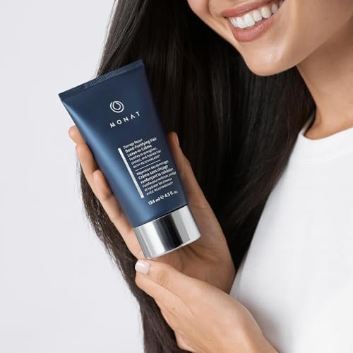 MONAT Damage Repair Bond-Fortifying Hair Crème – Leave-in Conditioner with Neroli & Orange Flower Fragrance, Anti-Frizz, Enhances Shine & Texture, 4.5 oz Avelisse