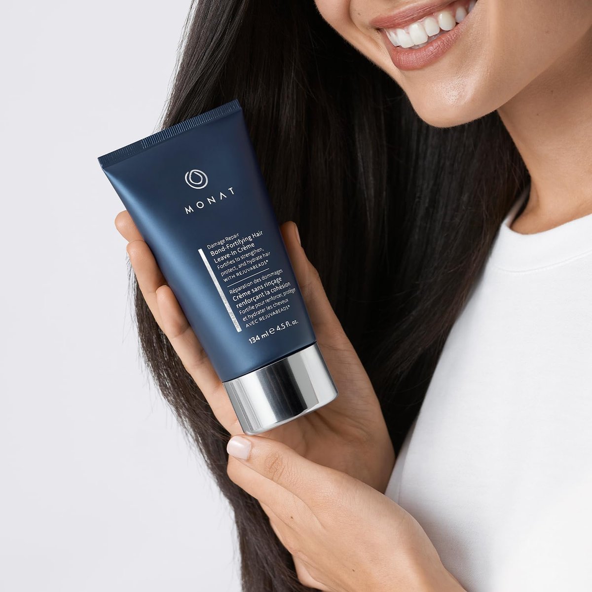 MONAT Damage Repair Bond-Fortifying Hair Crème – Leave-in Conditioner with Neroli & Orange Flower Fragrance, Anti-Frizz, Enhances Shine & Texture, 4.5 oz Avelisse