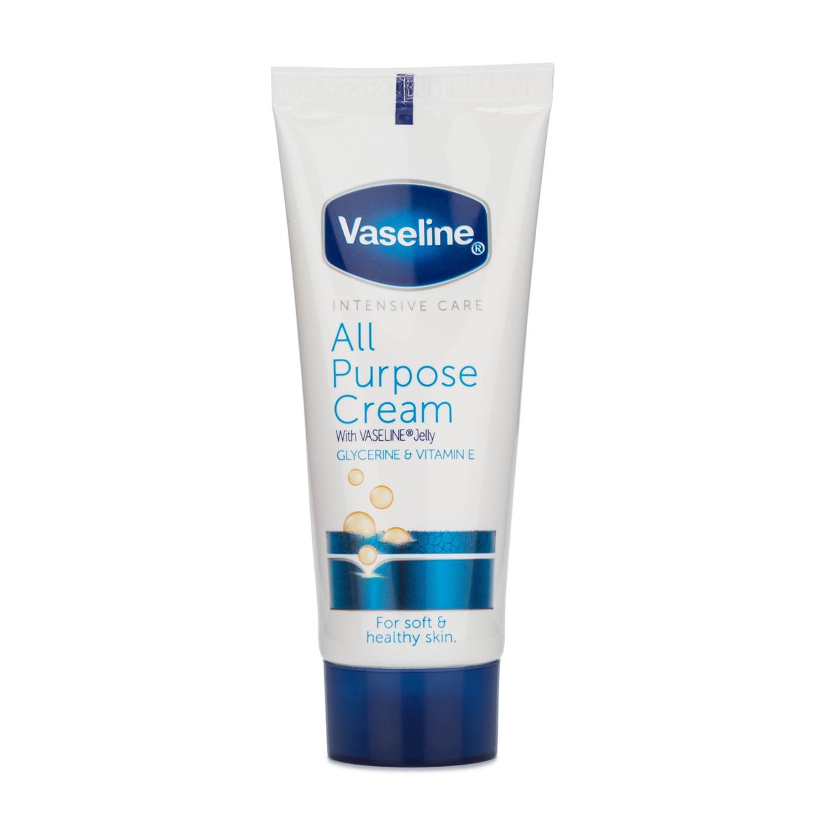 Vaseline Intensive Care All Purpose Cream for Rough, Cracked Skin Relief, 1.41 oz Tubes (Pack of 6) - görsel 3