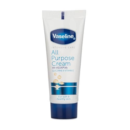 Vaseline Intensive Care All Purpose Cream for Rough, Cracked Skin Relief, 1.41 oz Tubes (Pack of 6)