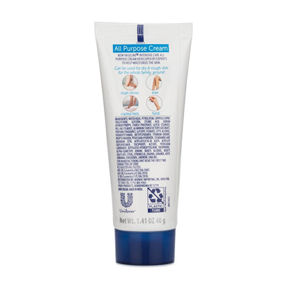 Vaseline Intensive Care All Purpose Cream for Rough, Cracked Skin Relief, 1.41 oz Tubes (Pack of 6)