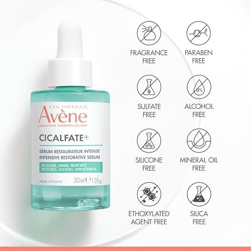 Avène Cicalfate+ Intensive Restorative Serum | Barrier Serum with Pro-Vitamin B5 for Sensitive Skin, Fragrance-Free, 1 Fl Oz Avelisse