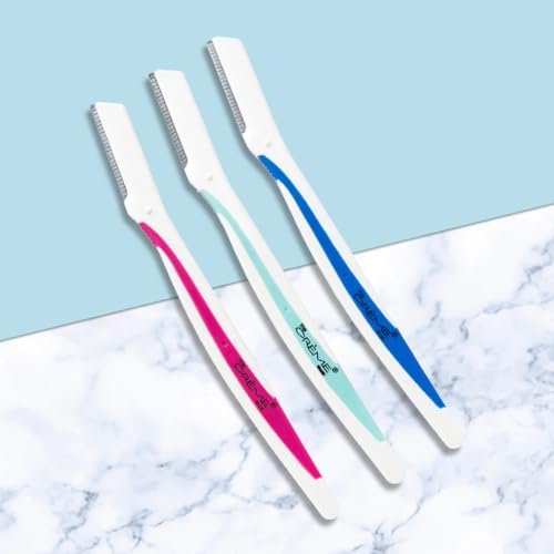 The Crème Shop Fuzz Off! Dermaplane Razor - Gentle Exfoliation & Facial Hair Removal (Pack of 3) - görsel 3