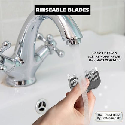 Wahl Detachable Cordless Hair Clipper Blade Replacement Set – Model 2167, Stainless Steel, Compatible with 6275LP/9179/9590/9591/9639/9645/9649LP/9655/79434/79003/79005 Avelisse