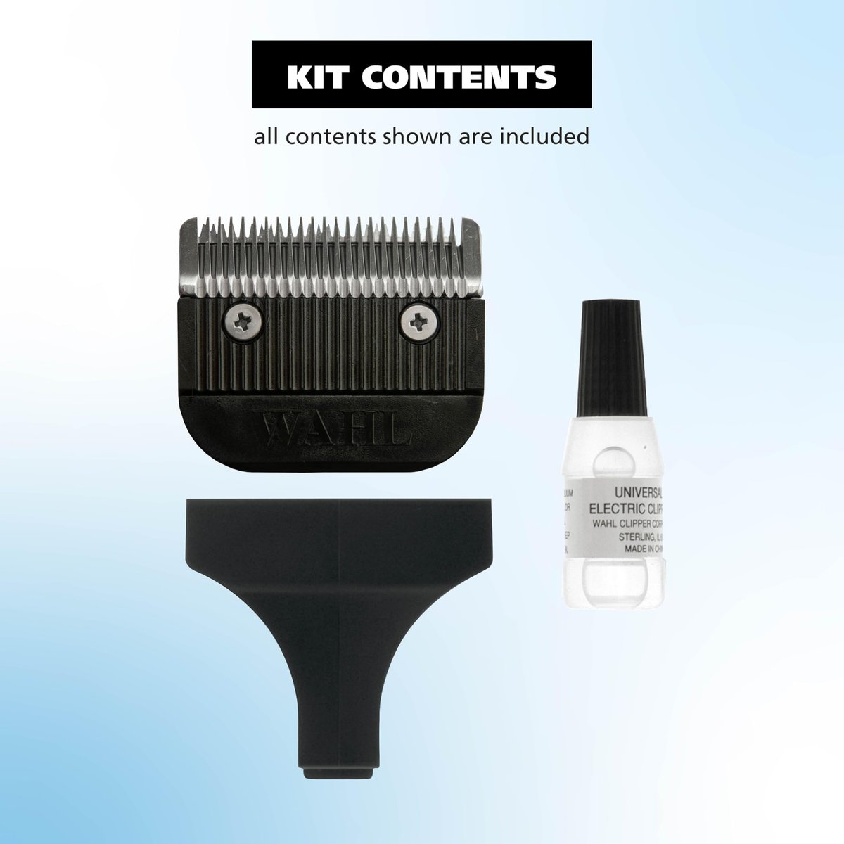 Wahl Detachable Cordless Hair Clipper Blade Replacement Set – Model 2167, Stainless Steel, Compatible with 6275LP/9179/9590/9591/9639/9645/9649LP/9655/79434/79003/79005 Avelisse