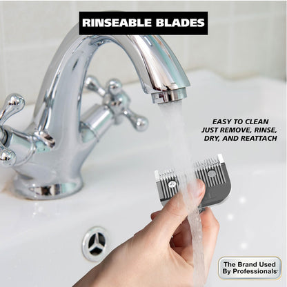 Wahl Detachable Cordless Hair Clipper Blade Replacement Set – Model 2167, Stainless Steel, Compatible with 6275LP/9179/9590/9591/9639/9645/9649LP/9655/79434/79003/79005 Avelisse