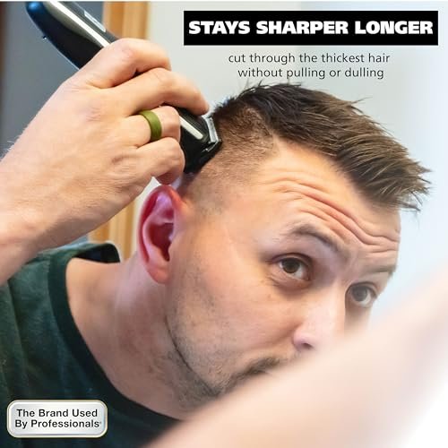Wahl Detachable Cordless Hair Clipper Blade Replacement Set – Model 2167, Stainless Steel, Compatible with 6275LP/9179/9590/9591/9639/9645/9649LP/9655/79434/79003/79005 Avelisse