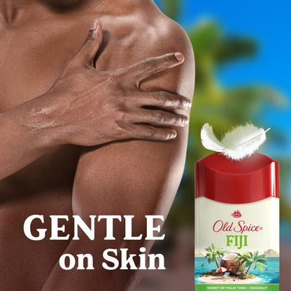 Old Spice Dry Feel Antiperspirant Deodorant for Men, 24/7 Sweat & Odor Protection, Gentle on Skin with Skin Conditioners, Fiji with Palm Tree + Coconut Scent, Travel Size, 0.5 oz (Pack of 24) Avelisse