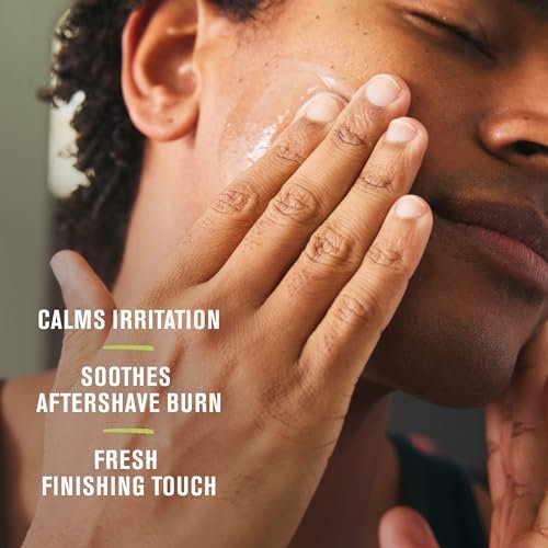 Every Man Jack Men's Post Shave Balm - Calms Irritation, Cools Skin, Hydrates, Absorbs Fast - Made with Naturally Derived Ingredients like Coconut Oil, Aloe Vera, Natural Menthol - 3.2oz - 2 Pack Avelisse