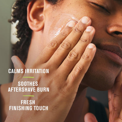 Every Man Jack Men's Post Shave Balm - Calms Irritation, Cools Skin, Hydrates, Absorbs Fast - Made with Naturally Derived Ingredients like Coconut Oil, Aloe Vera, Natural Menthol - 3.2oz - 2 Pack Avelisse