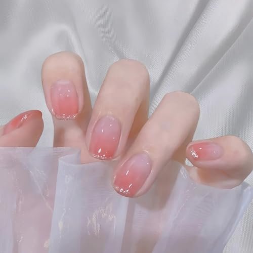 COSMOO Jelly Pink Nail Polish 12ml – Peach Quick Dry Translucent Nail Lacquer for Long-Lasting Sheer Nail Art Varnish - görsel 14