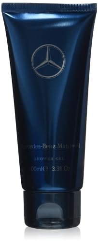 Mercedes Benz Man Bright Shower Gel Body Wash - Travel Size 3.3 oz - Bergamot & Lavender Fragrance Avelisse