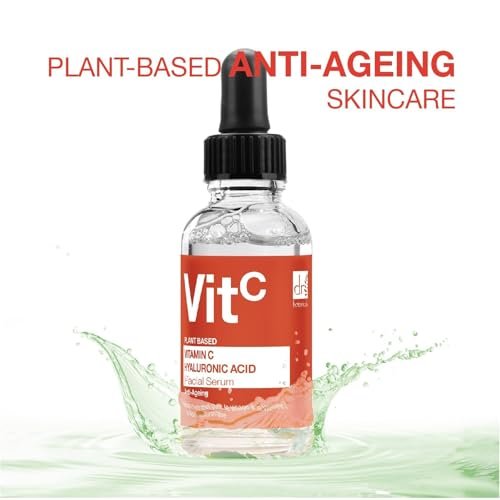 Dr Botanicals 5% Vitamin C & 2% Hyaluronic Acid Facial Serum – Anti-Aging, Brightening, Hydrating Serum with Beautifeye, 1 fl oz - görsel 12