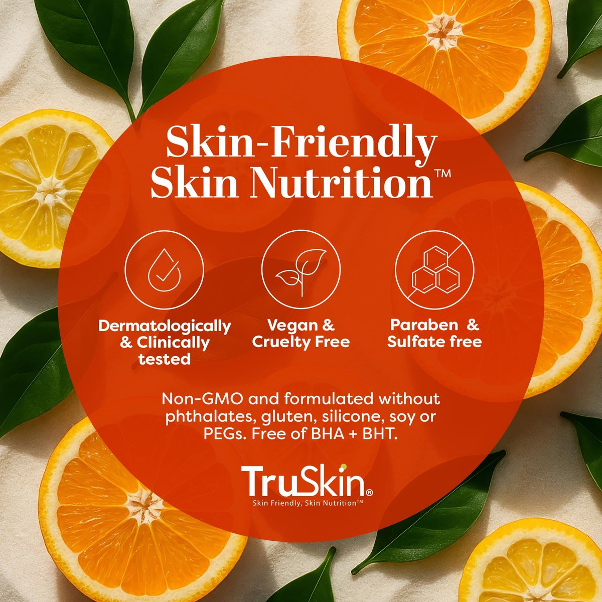 TruSkin Vitamin C Face Scrub & Face Exfoliator - Brightening Facial Scrub with Bora Bora White Sand & Yuzu Lemon - Smooths Texture and Reveals Softer-Looking Skin, 4 fl oz Avelisse