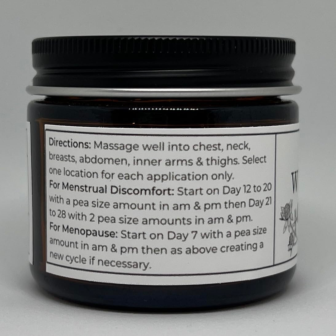 Faith and Grace Organics Wild Yam Cream for Women - Organic Hormone Balancing, PMS, Menopause & Perimenopause Relief, 2 oz Avelisse