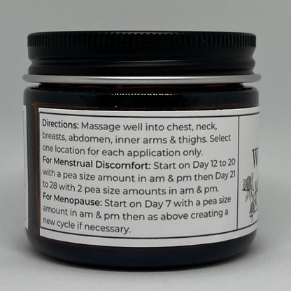 Faith and Grace Organics Wild Yam Cream for Women - Organic Hormone Balancing, PMS, Menopause & Perimenopause Relief, 2 oz Avelisse