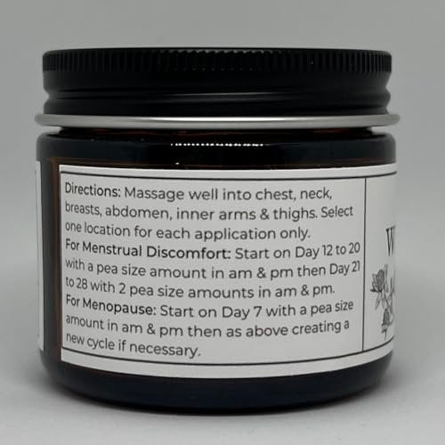 Faith and Grace Organics Wild Yam Cream for Women - Organic Hormone Balancing, PMS, Menopause & Perimenopause Relief, 2 oz Avelisse